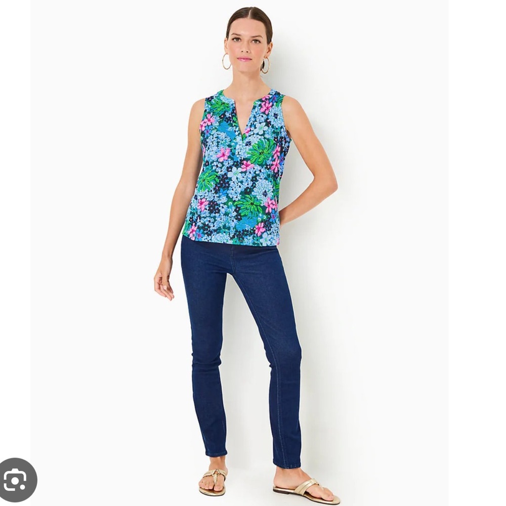 Lilly Pulitzer Dev Top Size Large - Picture 8 of 8